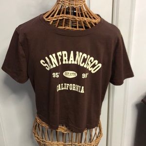 Maroon San Fran top